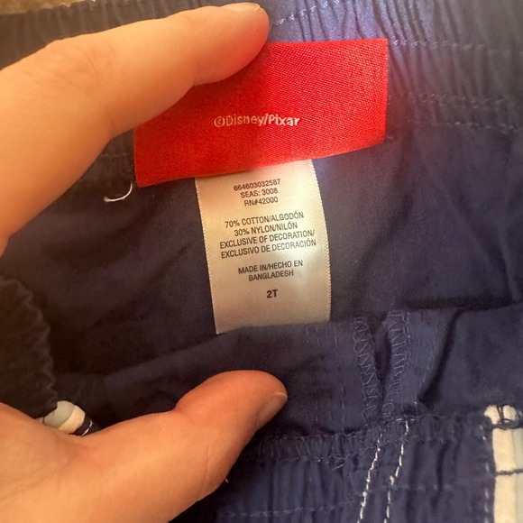 Disney Pixar Cars boys toddler 2T‎ blue shorts - Picture 3 of 4